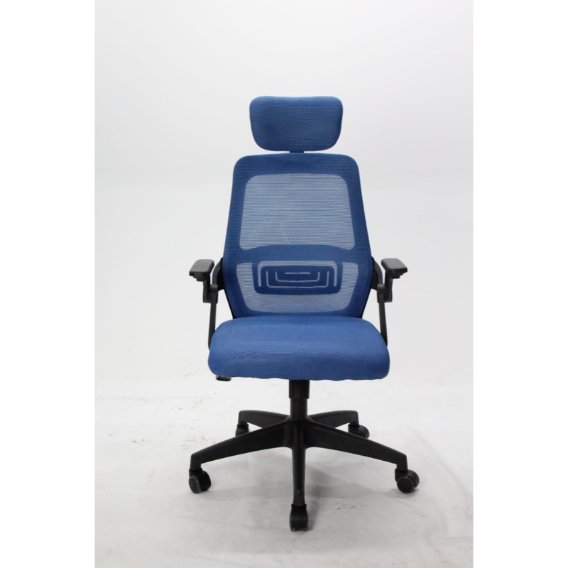 Flip Arms Mesh Back Blue Colour