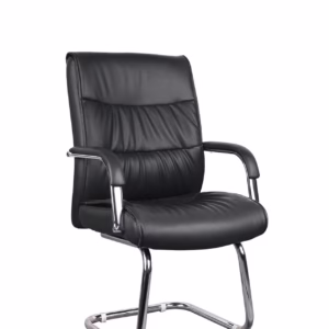 Chrome Panel Visitors Chair