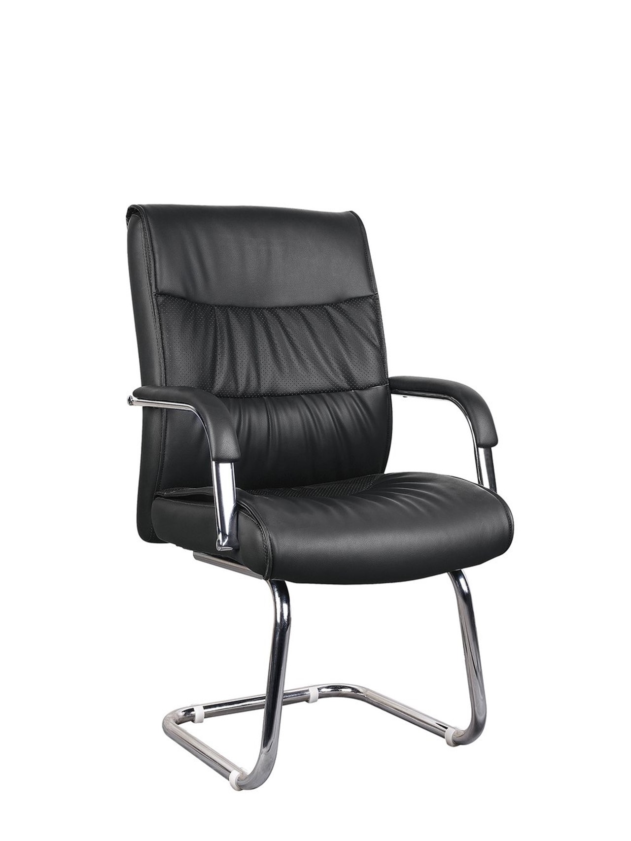 Chrome Panel Visitors Chair