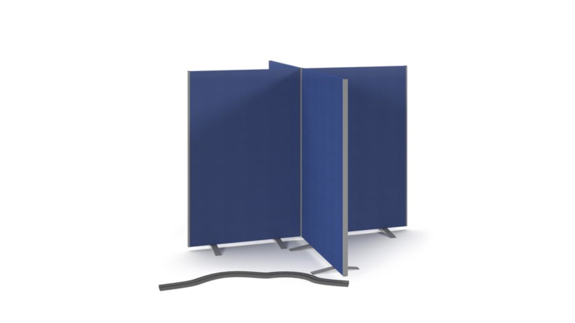 Floor based screens cross