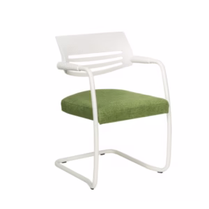 Hangout Sleigh Base Chair White
