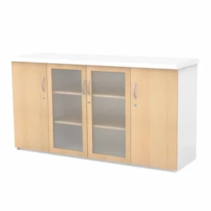 2 Glass Door 2 Solid Door Sever Unit