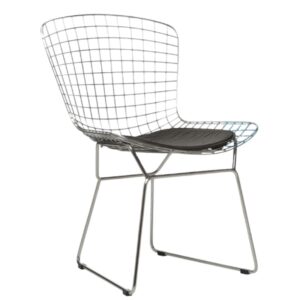 Diamond Mesh Stainless Steel In Black