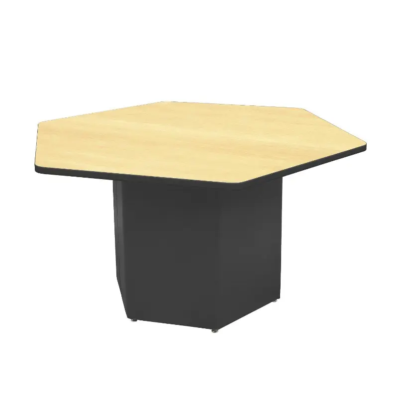 Melamine Hexagon Table – 1350mm Modern Multi-Purpose Design