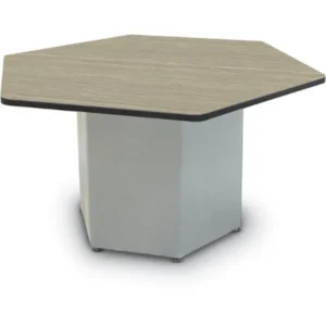Melamine Hexagon Table – 1350mm Modern Multi-Purpose Design