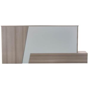 Panel Reception Desk Oak