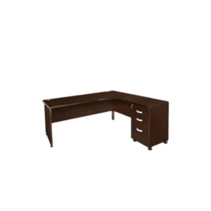 Slim L Shape Computer Desk