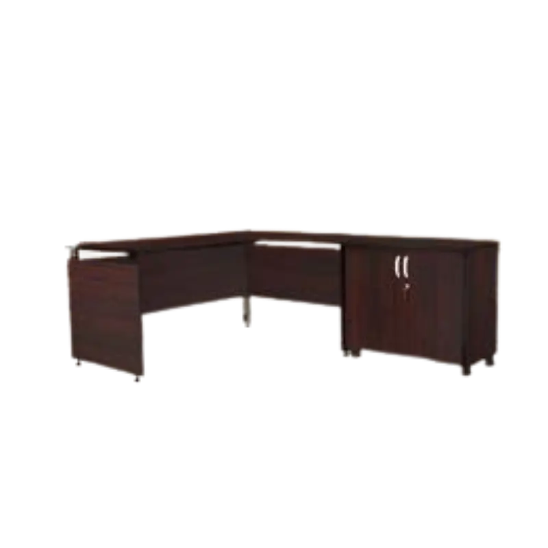 Slim L Shape Computer Desk