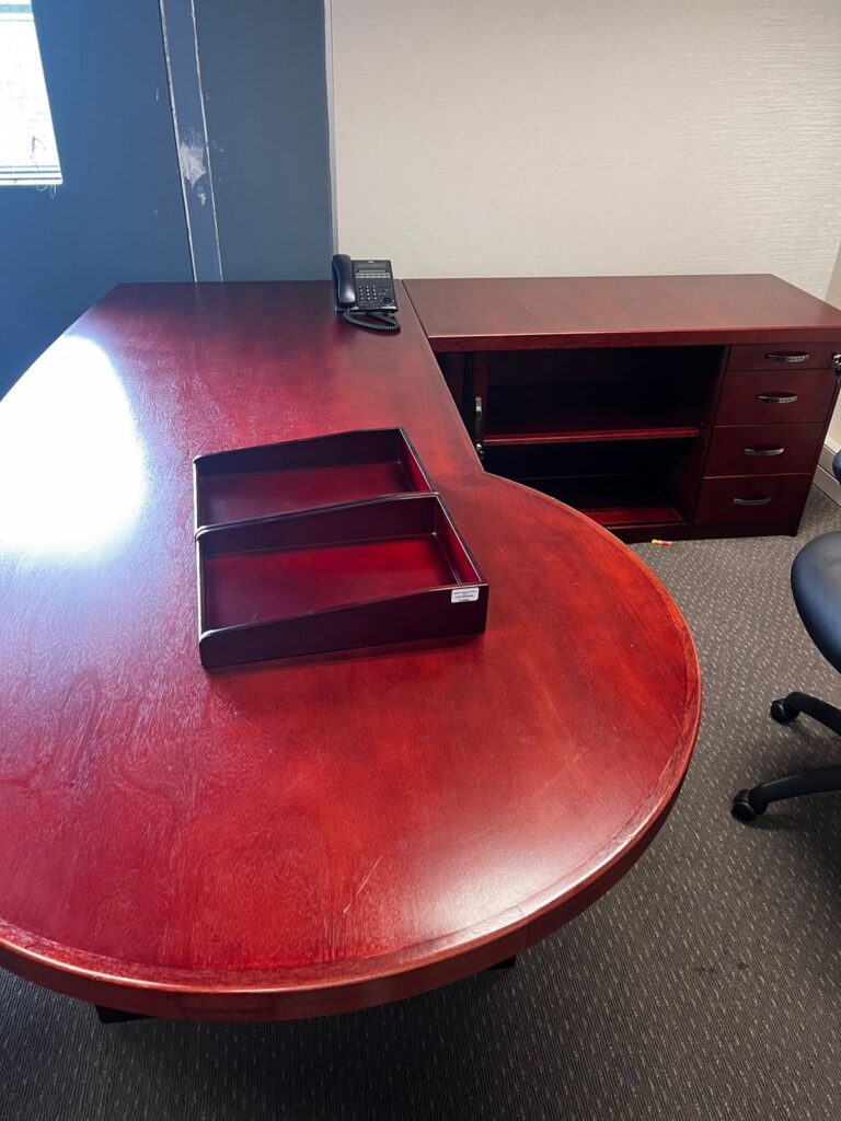 Desk conference ending