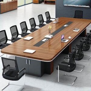 6000mm Veneer Boardroom Desk