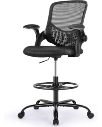 Drafting Chair with Flip Arms 2