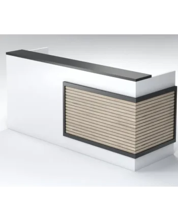 Strata Reception Counter with 4 Drawers Fitted