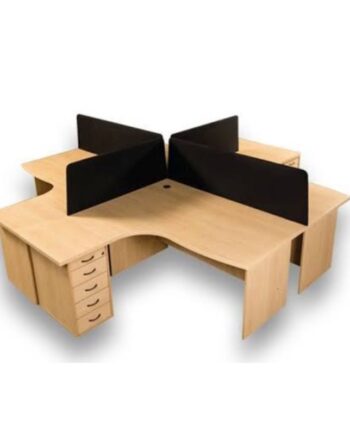 4 Way Cluster Wave Cluster Desk