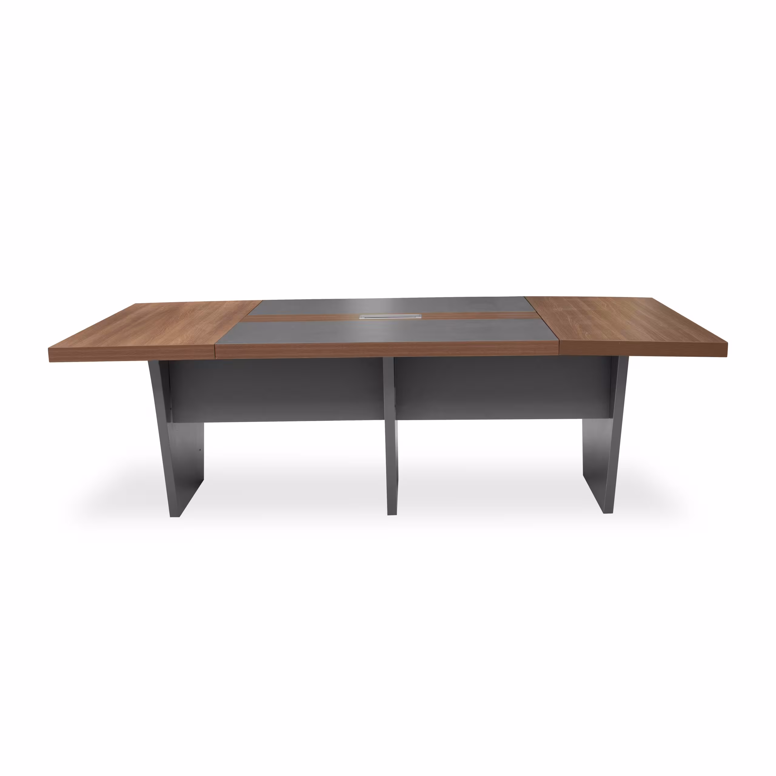 NBF Conference Boardroom Table 4500mm Walnut | Little Lots Furniture (Walnut, Seats 16–18)